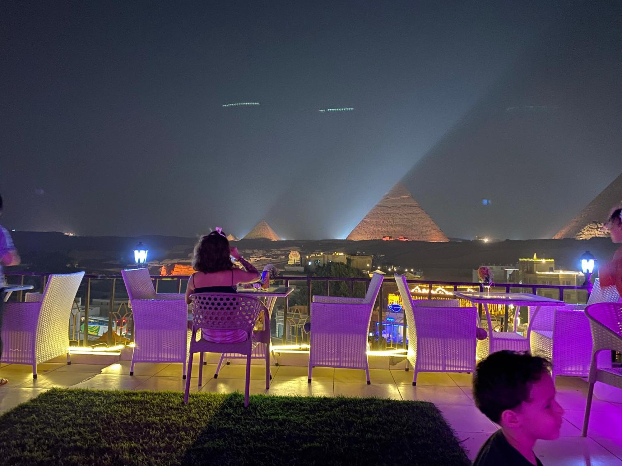 Golden Pyramids Inn Kafrat al Jabal Exterior foto