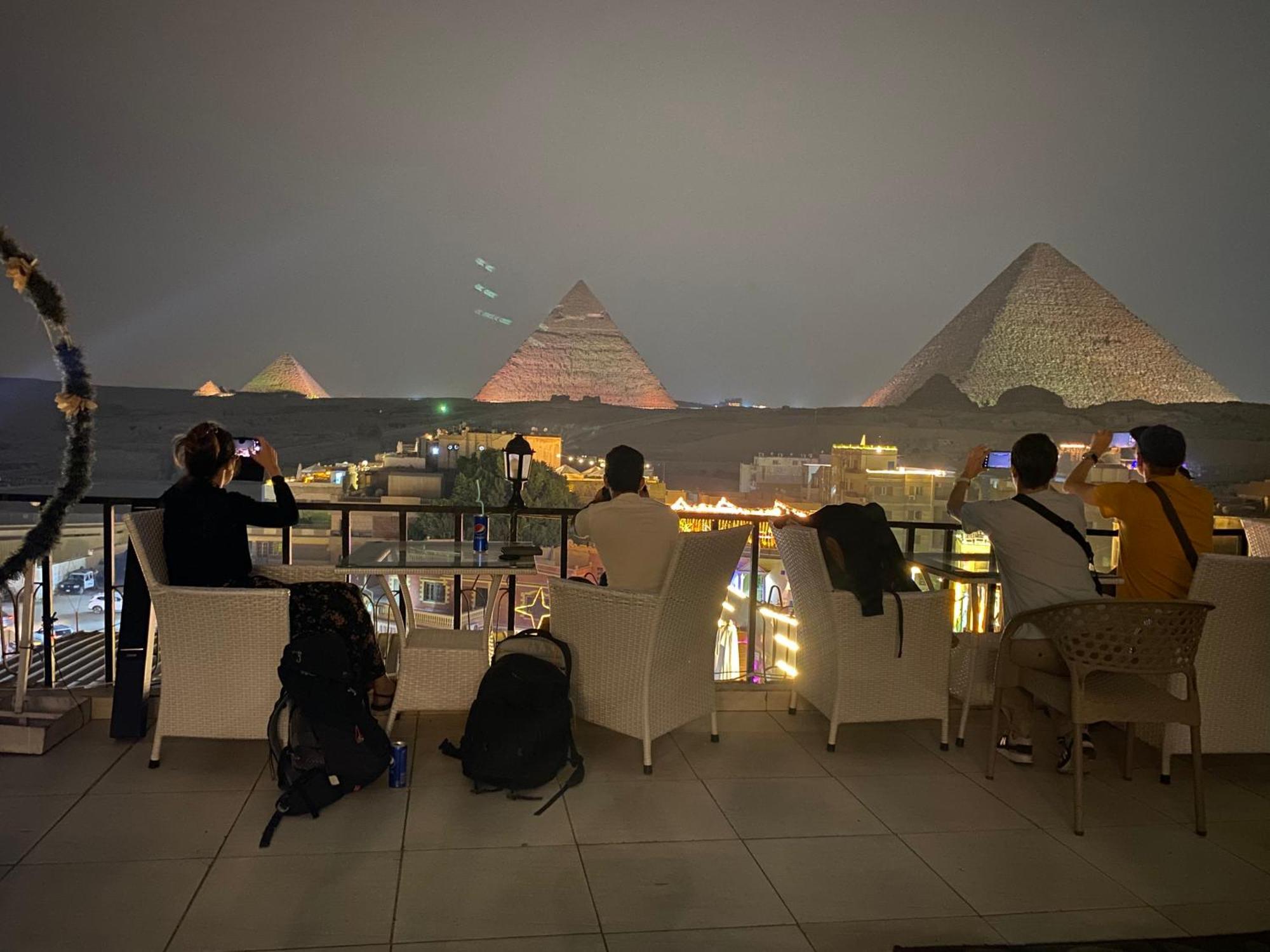 Golden Pyramids Inn Kafrat al Jabal Exterior foto