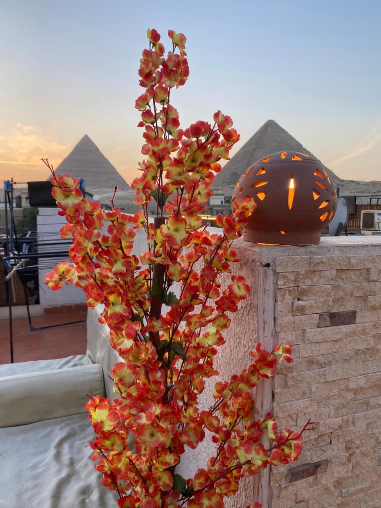 Golden Pyramids Inn Kafrat al Jabal Exterior foto