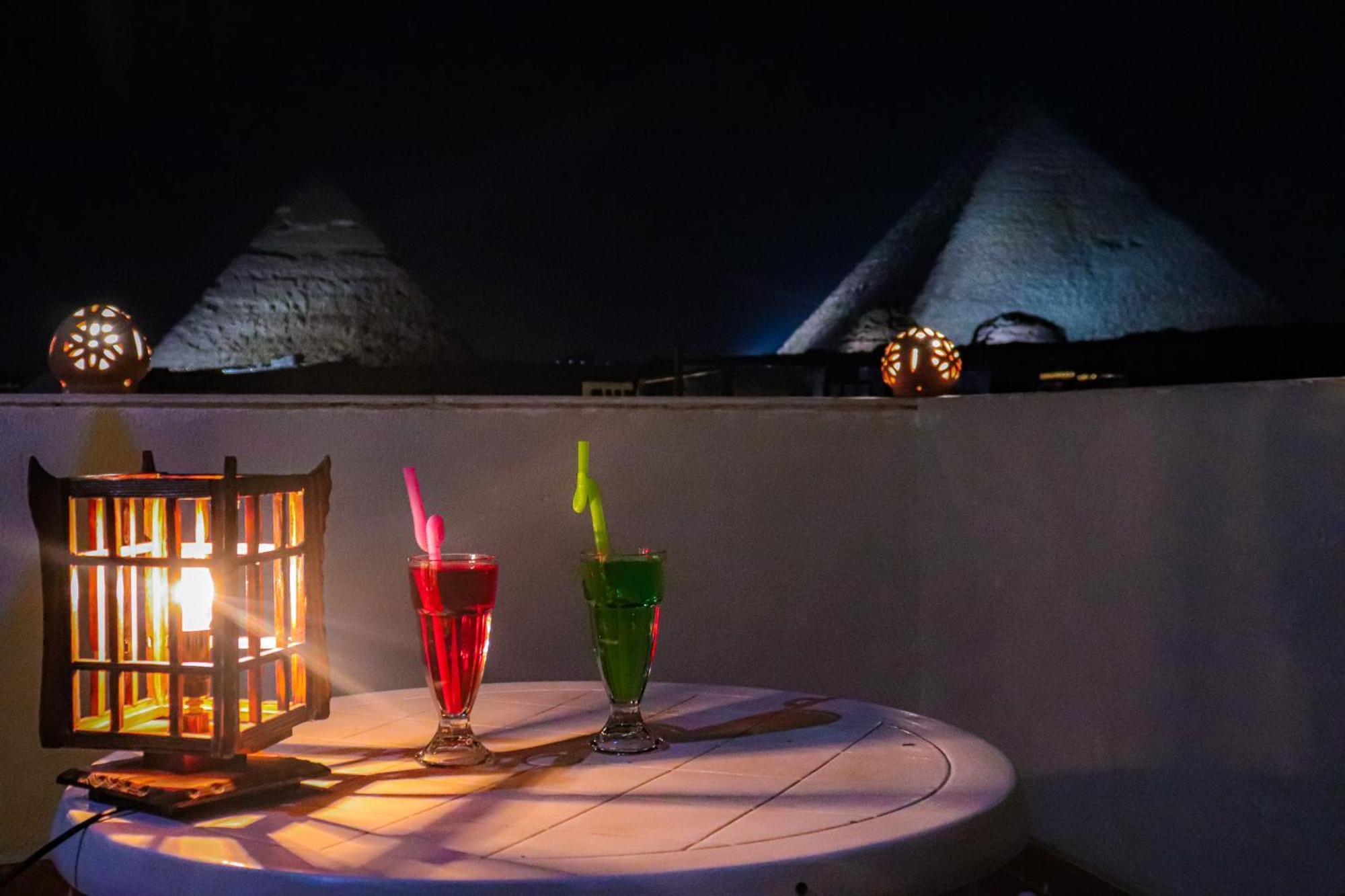 Golden Pyramids Inn Kafrat al Jabal Exterior foto