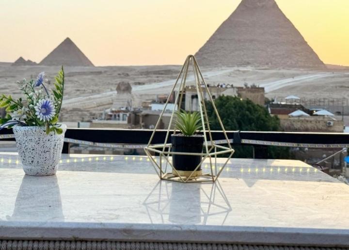 Golden Pyramids Inn Kafrat al Jabal Exterior foto